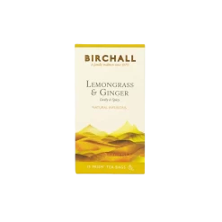 Birchall Citroengras & Gember 15 Plantaardige Prismetheezakjes