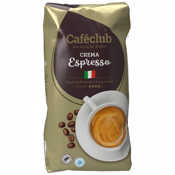 Caféclub Crema Espresso Koffiebonen 3 Caféclub Crema Espresso Koffiebonen