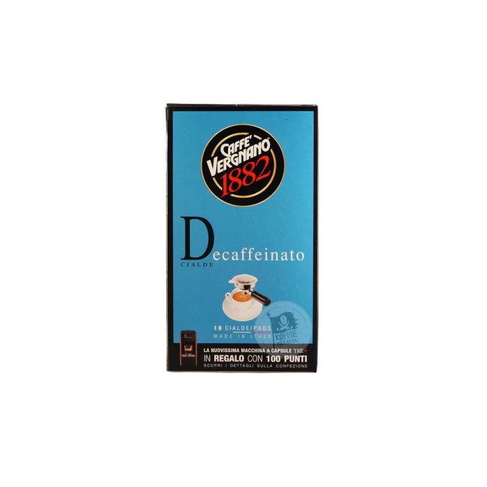 Caffè Vergnano Decaffeinato ESE-servings 18st 3 Caffè Vergnano Decaffeinato ESE-servings 18st