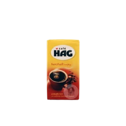 Café HAG Herzhaft Kraftig Koffie CAFEÏNEVRIJ 500 G.
