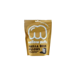 Mallow Puff VEGAN Dark Chocolate Vanilleboon Marshmallows
