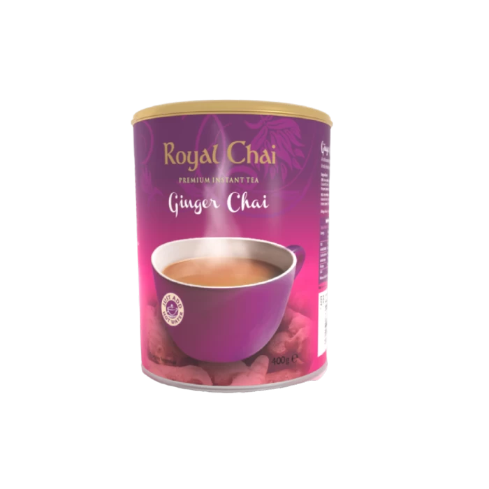 Royal Chai Ginger Chai Latte (gezoet) Bus 400g.
